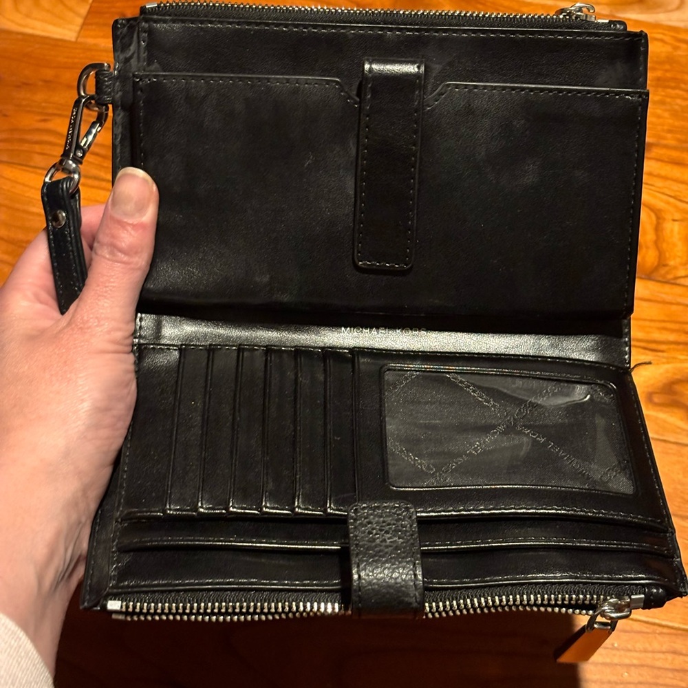 Michael Kors Black Patchwork Wristlet - image 7